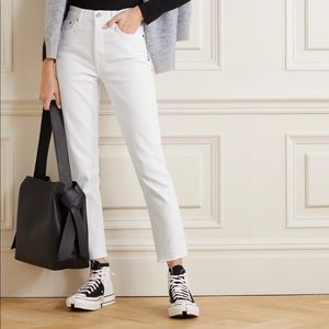 RE/DONE Originals HighRise Ankle Crop Skinny Jeans
